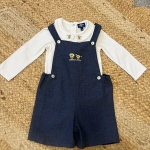 Charming Kids Denim Overalls